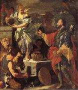 Francesco Solimena Rebecca at the Well oil painting artist